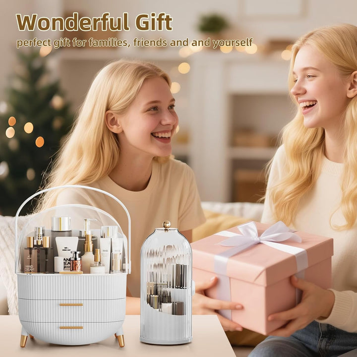 ✨ Nestelle Beauty Organizer + Brush Holder ✨